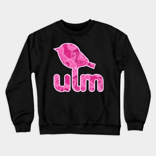 Ulmer Spatz Crewneck Sweatshirt by dave-ulmrolls